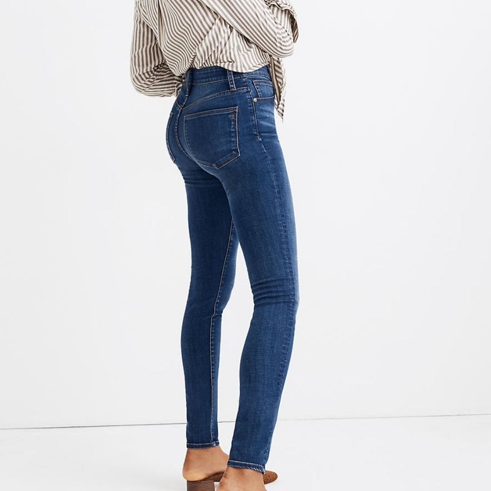 MADEWELL Denim Curvy High Rise Skinny Jeans - 30